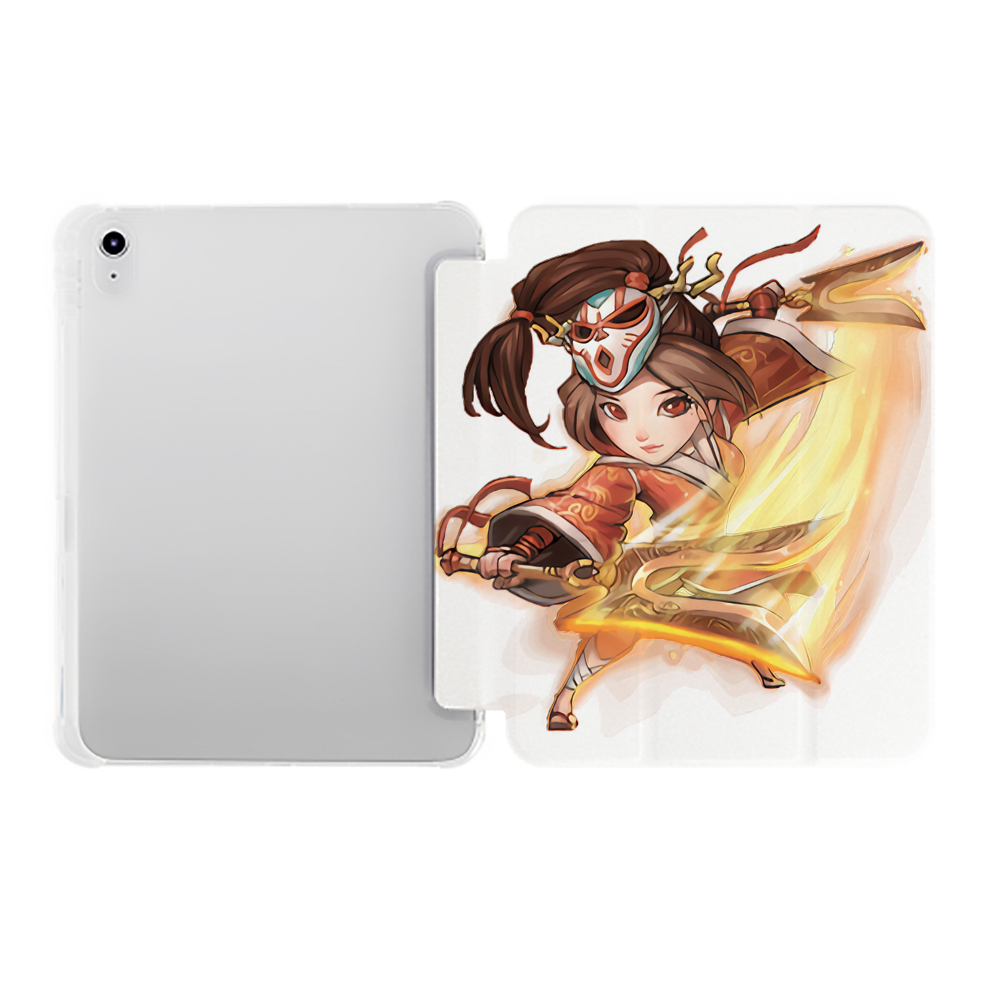 （画像用） リーグ・オブ・レジェンド League of Legends LOL IPad ケース ペン収納付き 三つ折りスタンド PUレザー×シリコン 対応機種9.5/10.5/10.9インチ